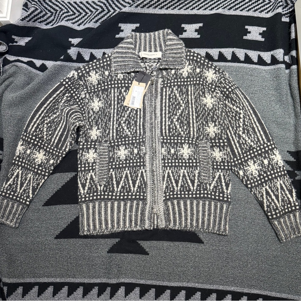 Golden Goose Boxi Cardigan Men’s Size Medium Wool/alpaca Zip Up. New never worn